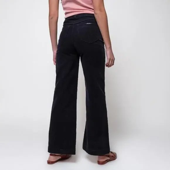 Rollas Sailor Highwaist Corduroy Flare Leg Jeans 30 - Picture 4 of 4